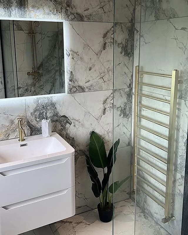 A finished bathroom by CLM Projects in Leeds