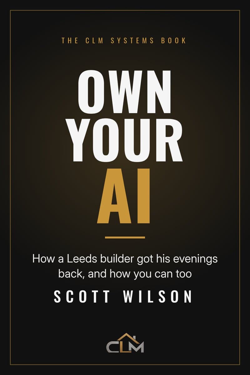 Own Your AI by Scott Wilson, book cover
